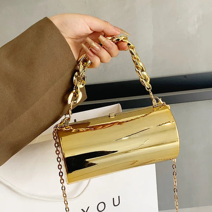 BOX BAG GOLD